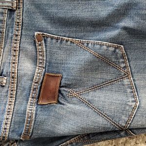 Wrangler Retro Slim Straight Leg Jeans Size 38x36